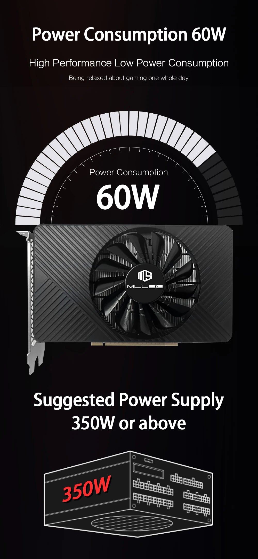 MLLSE GTX 750Ti 4GB Graphics Card GDDR5 128Bit HDMI DVI VGA PCI-E 3.0 Geforce GPU Gtx 750ti Gaming Video Card Placa De Video.