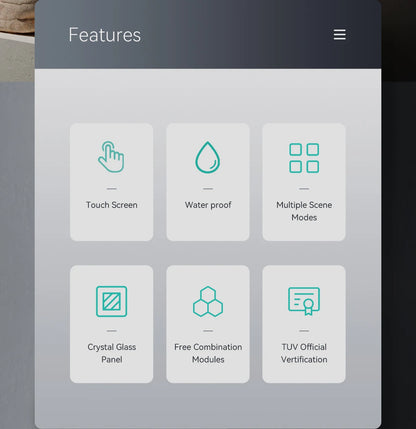BSEED 1/2/3Gang Touch Licht Schalter 1Way Einfache Sensor Schalter Typ-c USB Steckdosen EU Standard glas Panel Blaue Hintergrundbeleuchtung 10A Weiß.
