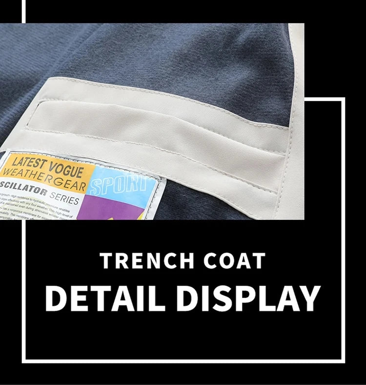 Man Black Windbreaker Windproof Waterproof For 2024 Spring Autumn Zip Up Jacket Men's Streetwear Bomber Clothes OverSize 5XL 6XL.