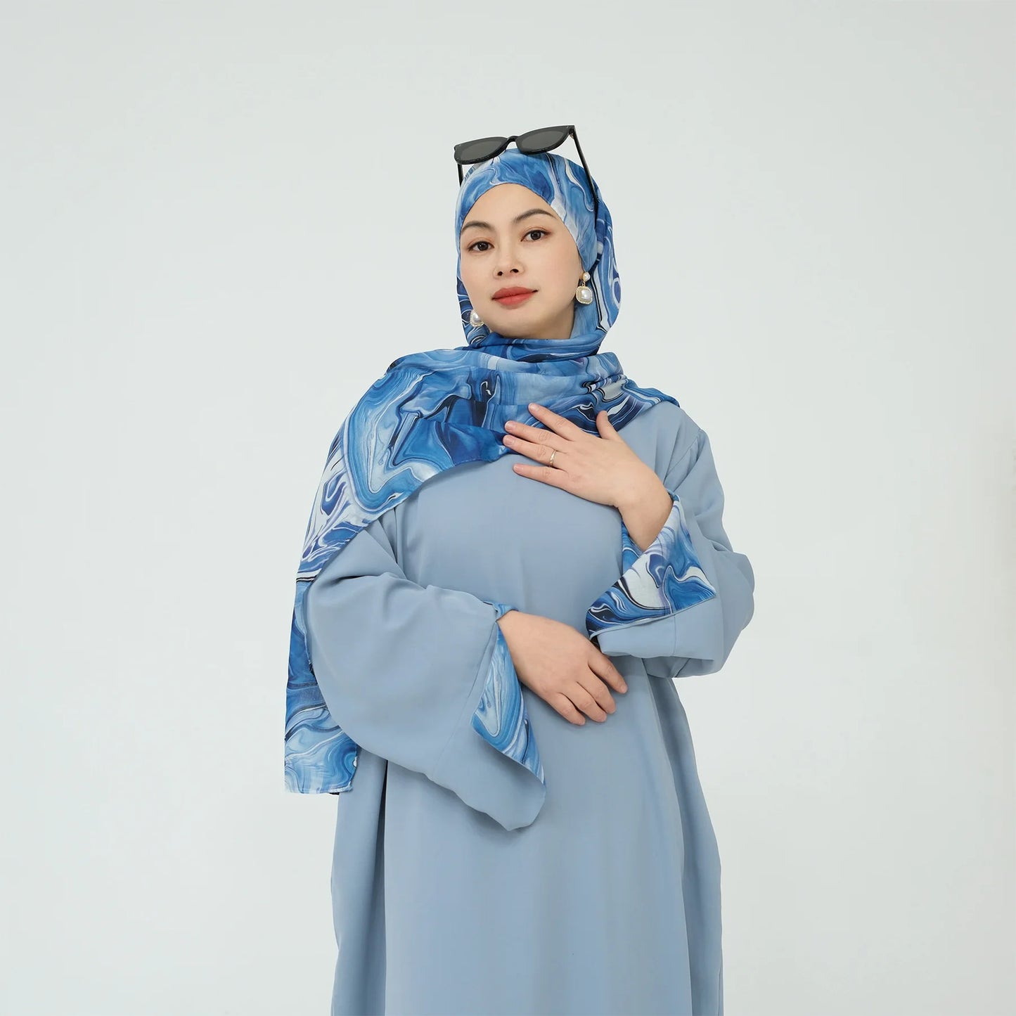 Ramadan Arabic Women Muslim Modest Dress Elegant Dubai Hijab Abaya 2025 Spring Summer Islam Outfit Clothing Fashion Turkey Gown.