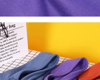 Einfarbiger Hoody für weibliche Herbst modische Kleidung lässige Fleece Tasche Hoodies mehrfarbige Unisex Frauen Streetwear.