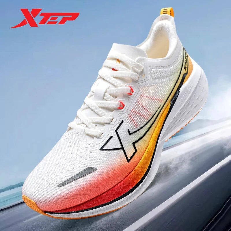 Xtep Five Speed 2.0 Running Shoes For Men  2024 Autumn Comfortable Sports Shoes Jogging Cushioning Sneakers 876319110001.