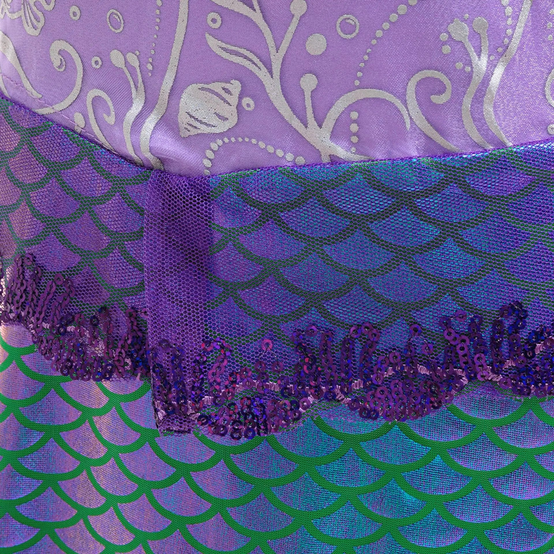 Pailletten Mädchen Party Kleider Meerjungfrau Mottoparty Prinzessin Kleid Performance Kostüm Kinder Geburtstag Geschenke Kleider für Mädchen Abschlussball.