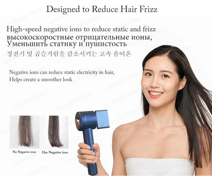 Super Hair Dryer 220V Leafless Hair dryer Personal Hair Care Styling Negative Ion Tool Constant Anion Electric Hair Dryers