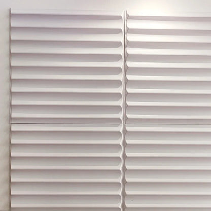 12pcs 30cm 3D Wall Panel Venetian blinds mouldings Living Room Background Decal Tile Mold 3D wall sticker bathroom kitchen wall