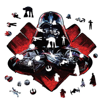 Movie Characters Wooden Puzzle Film Star Wood Jigsaws 2D Magic School Badge Character Jigsaw Toys for Kids.