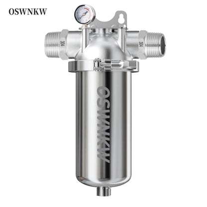 Whole house sediment filter  water filter system 40μm 316 stainless steel mesh.