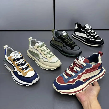 New Men's Sneakers Luxury Designer Casual Shoes for Men Platform Running Shoes Fashion High Quality Sports Shoes Tenis Masculino.
