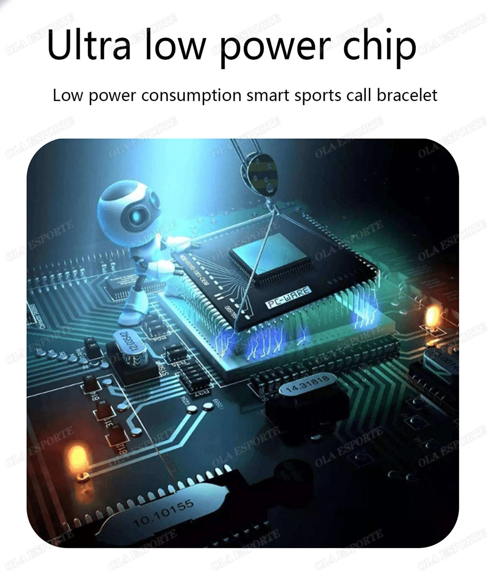 Smart Watch For Android IOS Watches 1.83inch HD Display Bluetooth Call Message Alert Music Sports Mode Smartwatch Men Women Gift.