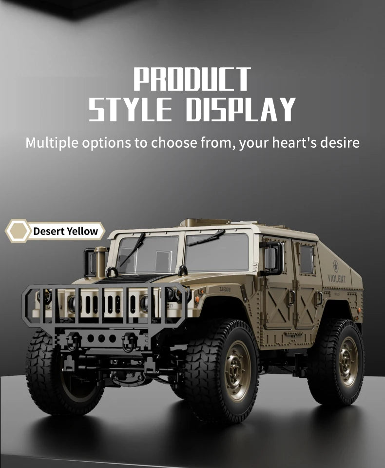 2.4G 1:14 RC Crawler 4WD Remote Control Car Simulation Military Model JJRC C8835 RC Car Offroad Climbing Vehicle Toys Gifts.