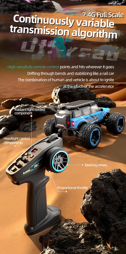 ZLL SG201 MAX 1:20 High Speed Drift Racing Car 70KM/H Brushless Motor 4WD RC Off Road Car Monster Trucks Toys For Kids Gifts.