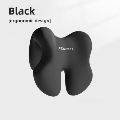 Memory Foam Office Chair Head Support Pillow for Computer Chairs Adjustable Headrest Nap Pillow for Sleeping & Working Removable.