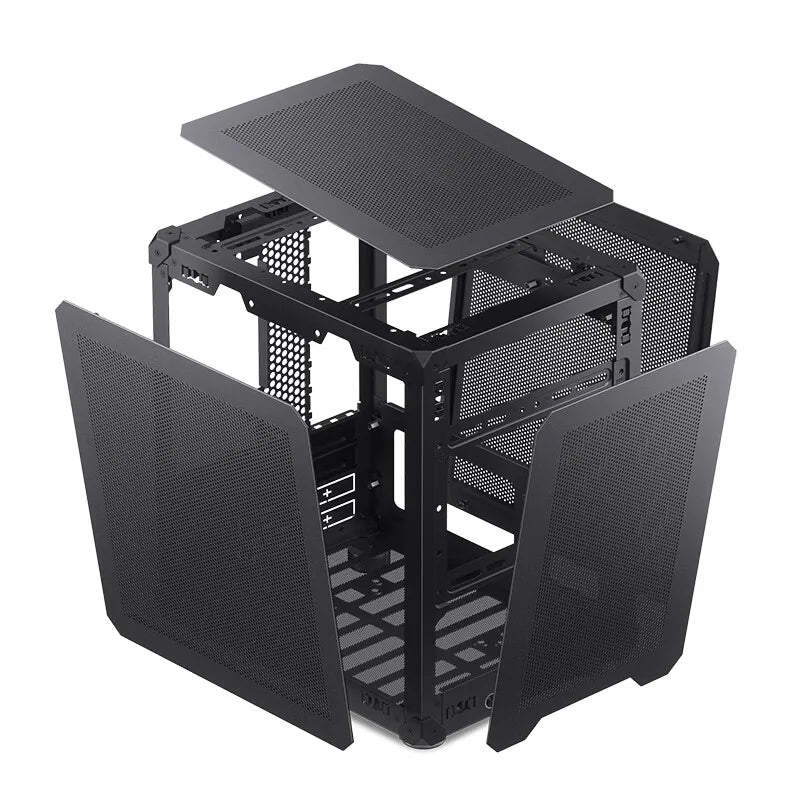 Jonsbo C6-ITX Handle Case MATX ITX MESH Boards Type-c ATX Power Supply Desktop Game Office Small Cooling Computer C6 Chassis.
