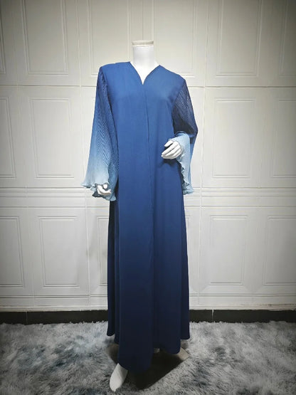 Ramadan Open Abaya Damen Dubai Arabic Islam Prayer Clothes Muslim African Dresses For Women Kebaya Kaftan Robe Musulmane Femme.