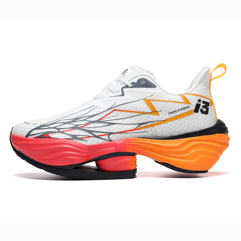 Sportschuhe Herren Mesh Atmungsaktive Dämpfung Hochwertige rutschfeste Turnschuhe Sommer Marathon Training Laufschuhe für Damen.