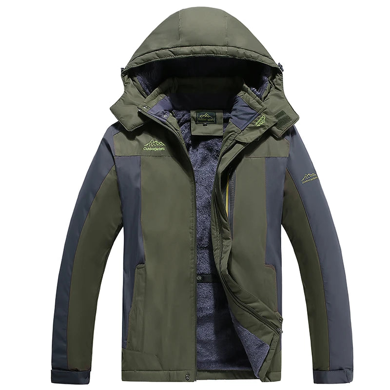 9xl Thermal Jacket Winter Parka Men Windbreak Thick Warm Windproof Coats Male Military Hooded Jackets Men's Winter Warm Jackets.