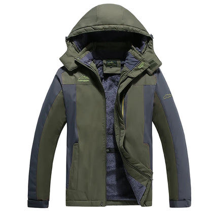 9xl Thermal Jacket Winter Parka Men Windbreak Thick Warm Windproof Coats Male Military Hooded Jackets Men's Winter Warm Jackets.