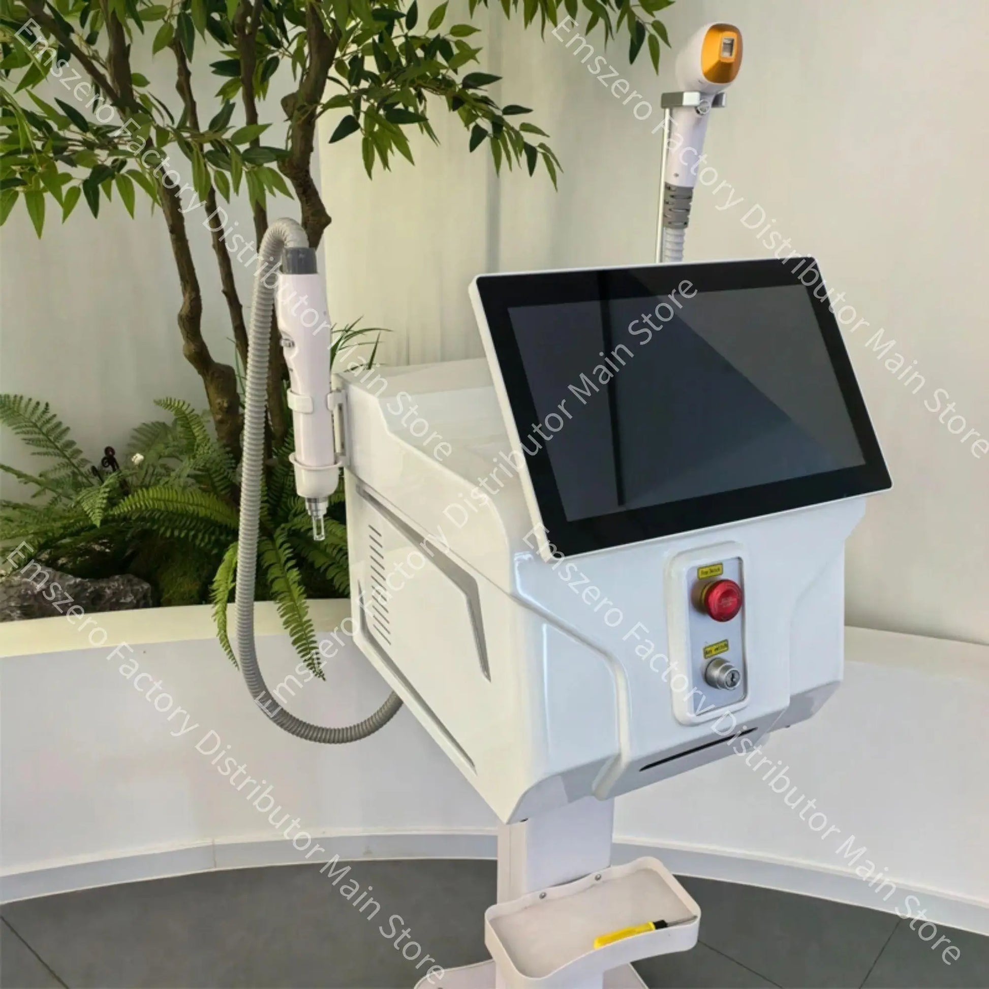 3000W Diode Laser Freezing Point Painless Hair Removal Picosecond Laser 532/1220/1064/755 Tattoo Removal Two In One Machine.