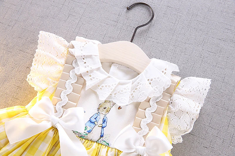 Mädchen Märchen kleid Puff ärmel Mesh Kleid, verkleiden Outfits für Party Geburtstag Leistung, als Geschenk.