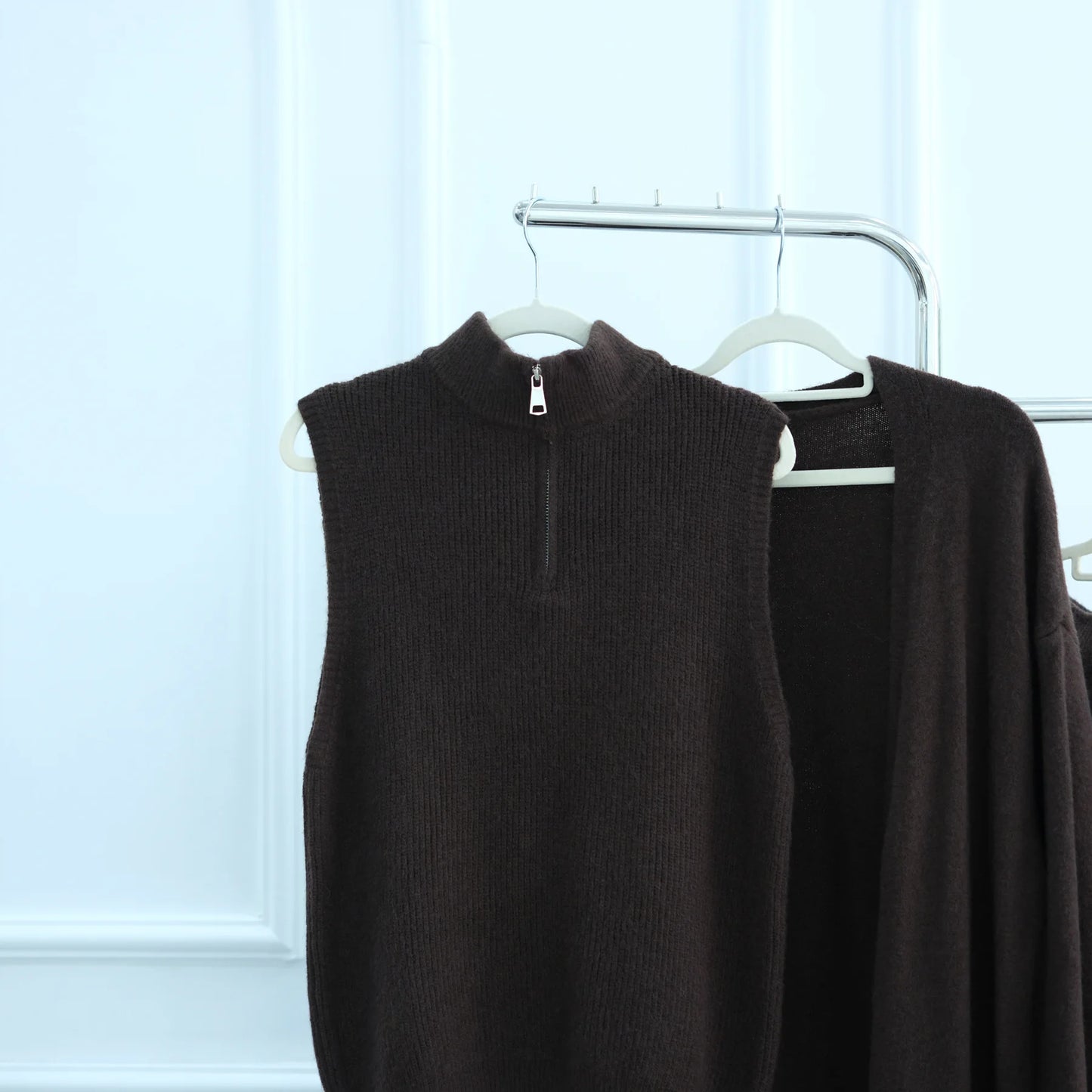 Winter Thicken 3 Piece Muslim Sets for Women Knit Tops Pants Islamic Outfit Sweater Dress Dubai Abaya Kaftan Musulmane Ensembles.