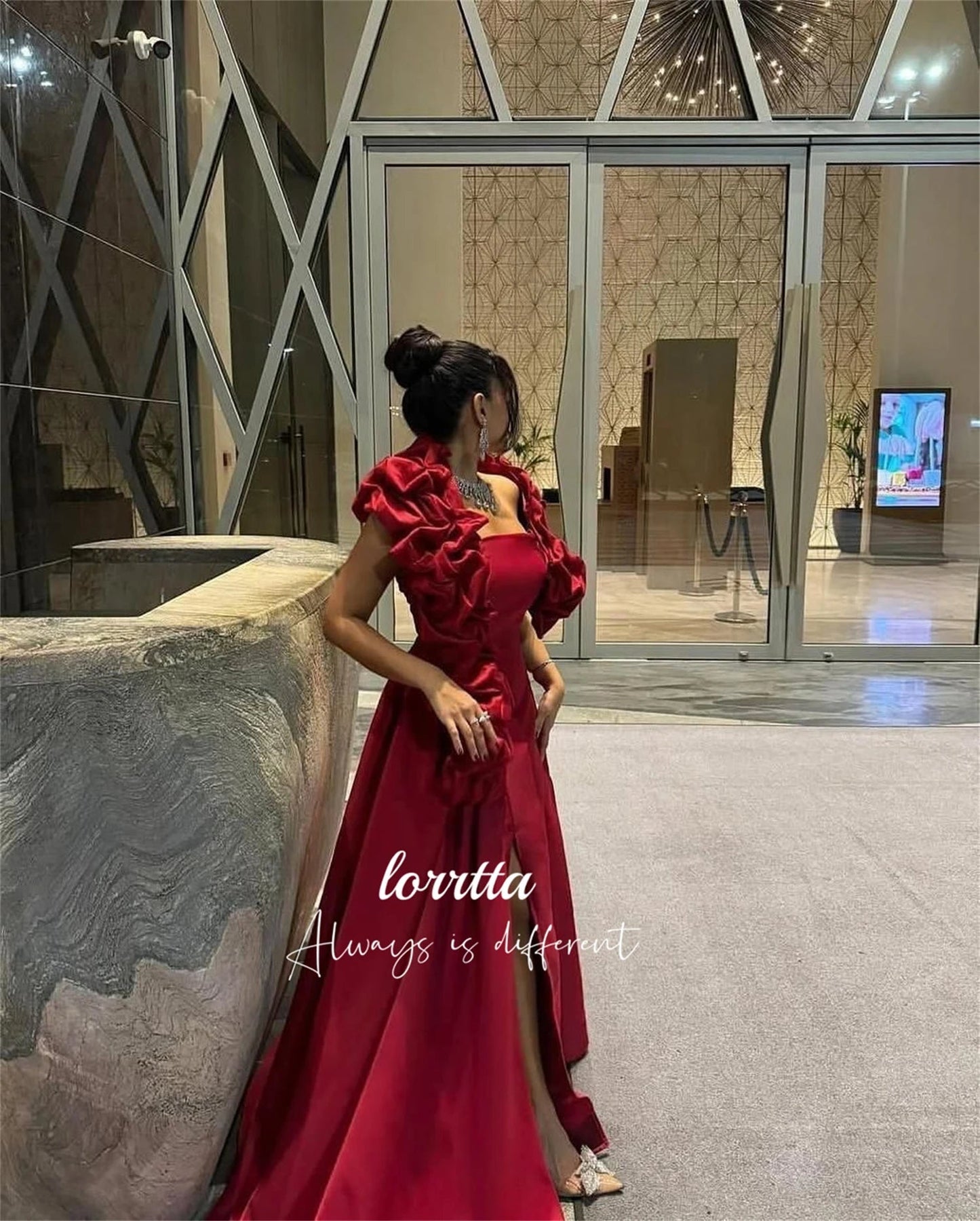 Loretta Maßgeschneiderte Robe Abendkleid Robes De Cocktailkleider Formelle Kleider Frau Elegantes Damenkleid Party Besondere Anlässe.