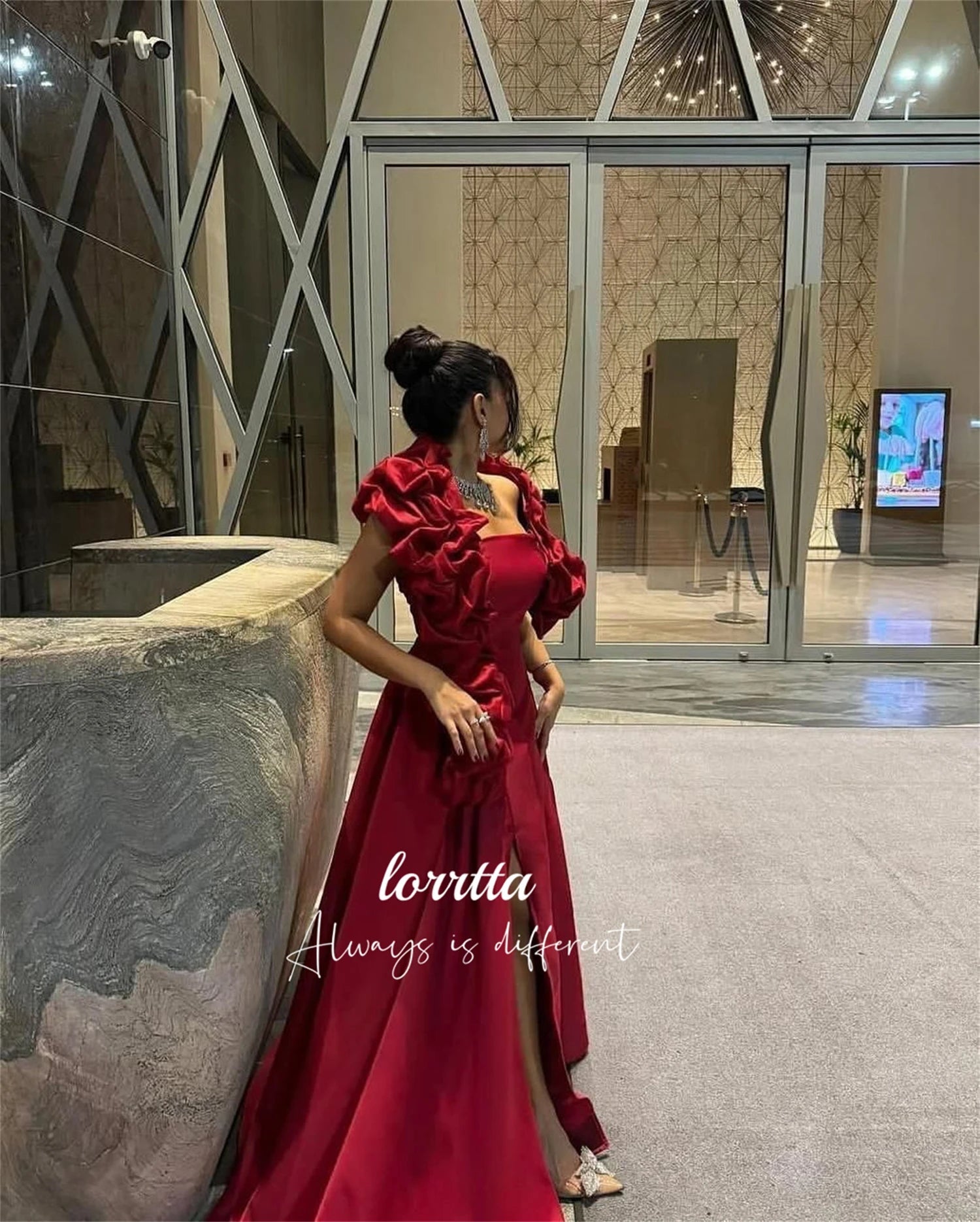 Loretta Maßgeschneiderte Robe Abendkleid Robes De Cocktailkleider Formelle Kleider Frau Elegantes Damenkleid Party Besondere Anlässe.