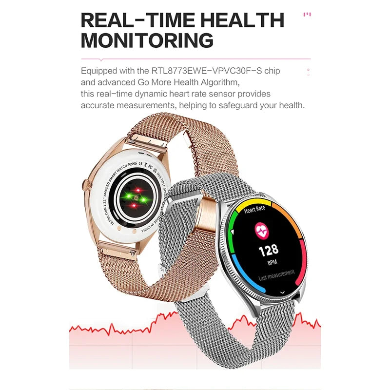 VALDUS VL60 Pro 2025 New Smartwatch For Women Men  AMOLED Screen Bluetooth Call IP68 Waterproof  Fitness Sports Smart Watch Gift.