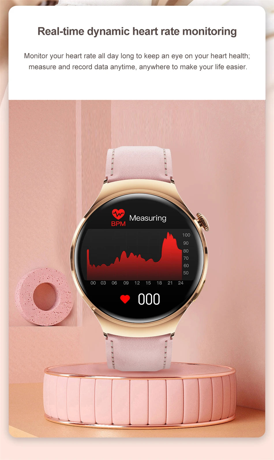 2025New GPS NFC Bluetooth Call Smartwatch Women Watch 4 mini Sports Track Heart Rate Oximetry Monitoring Health Smartwatch Woman.