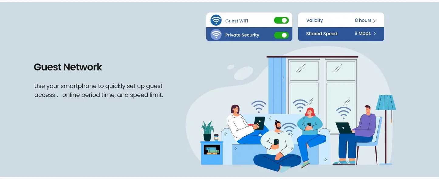 AX1500 Mesh WiFi 6 Router Tenda Mesh MX3 WiFi6 Gigabit WIFI Router 2.4G 5G Dual-Band Whole home wifi mesh Cover 3500sq.ft.