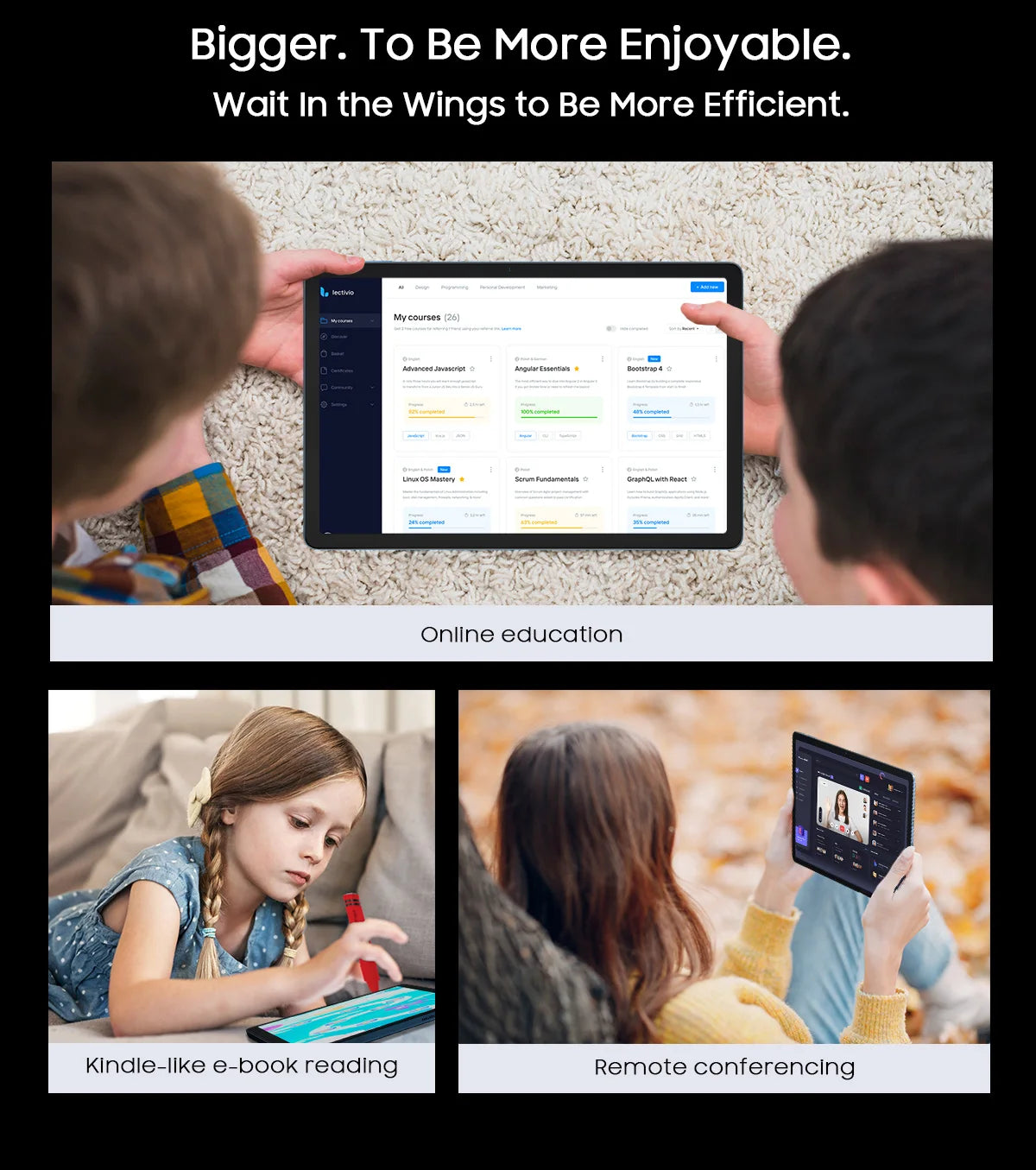 Blackview Android 14 Tab 16 Pro 11 Inch Touch Tablet 2K Screen 24GB +256GB 4G LTE+5G WiFi Gaming Tablets with Protective Shell.