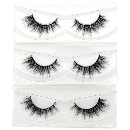 Visofree Eyelashes 3D Mink Lashes High Volume Handmade Mink False Eyelashes Thick Full Strip Lashes Cruelty Free cilios posticos