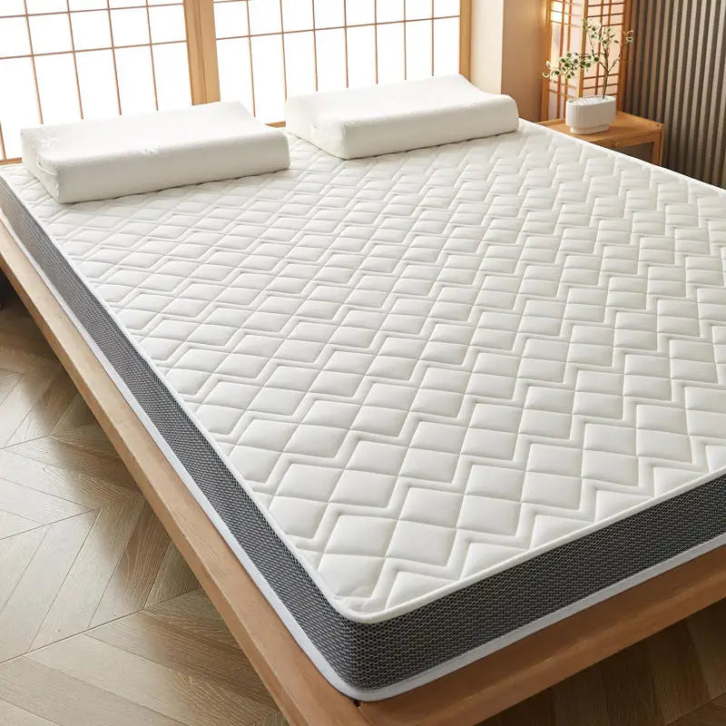 Naturlatex-Matratze, Zuhause, Schlafzimmer, Tatami, Memory, Wattepad, gepolstert, Vermietung, einzelner Studentenwohnheim, verdickt