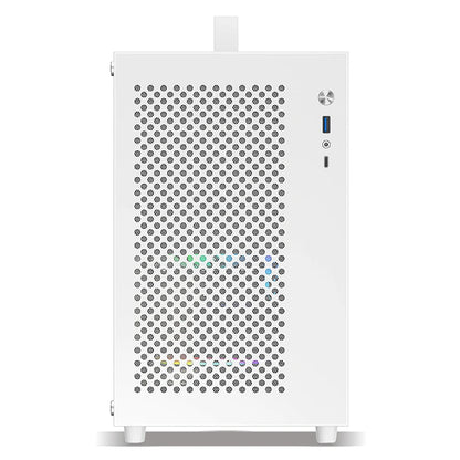 METALFISH S9 MATX Computer Case Gaming PC Chassis Support MATX/ITX/ATX PSU/240 Liquid Cooler/360mm GPU.