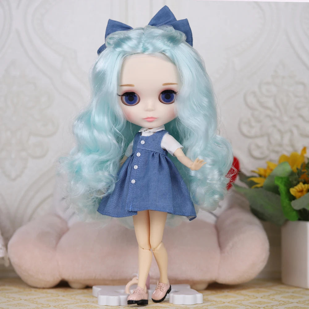 ICY DBS blyth doll 1/6 bjd toy joint body white skin shiny & matte face 30cm on sale special price toy gift anime doll.