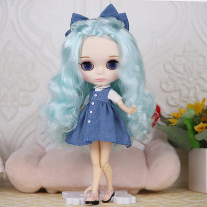 ICY DBS blyth doll 1/6 bjd toy joint body white skin shiny & matte face 30cm on sale special price toy gift anime doll.
