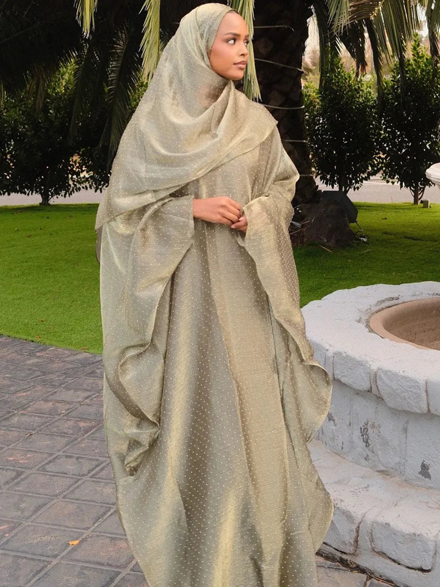 Women Arabic Eid Muslim Dubai Abaya Luxury hot diamonds Hijab Dress Kimono Cardigan Kaftan Robe Femme Islam Clothing Kebaya.