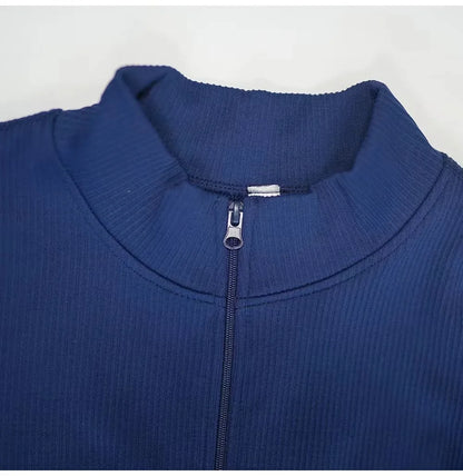 2024 New Fitness Outfit Female Casual Sport Workout Zipper Jumpsuit Women Romper Long Sleeves Skinny Activity Wear Overalls Tops.