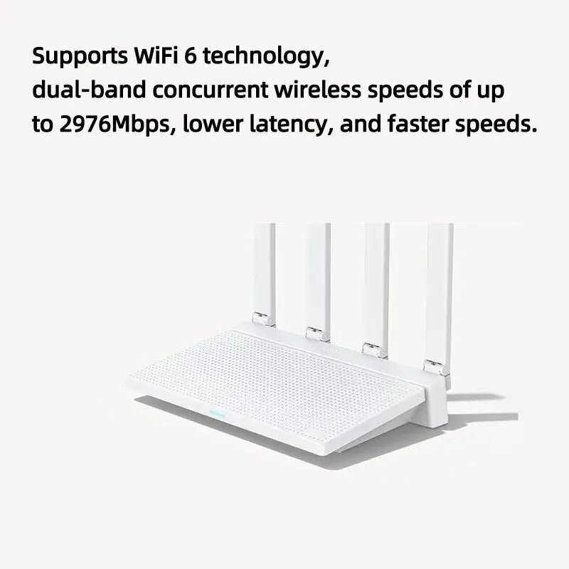 Xiaomi Router AX3000T 2.4G 5G Mesh Technology WiFi 6 Efficient Wall Penetration Children Online Protection WiFi Router Repeater.