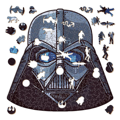 Movie Characters Wooden Puzzle Film Star Wood Jigsaws 2D Magic School Badge Character Jigsaw Toys for Kids.