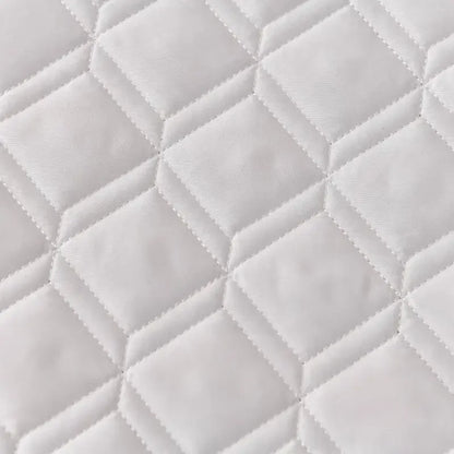 WASART Waterproof mattress protector cover quilted thicken elastic fitted sheet style couple double bed protection pad king size.