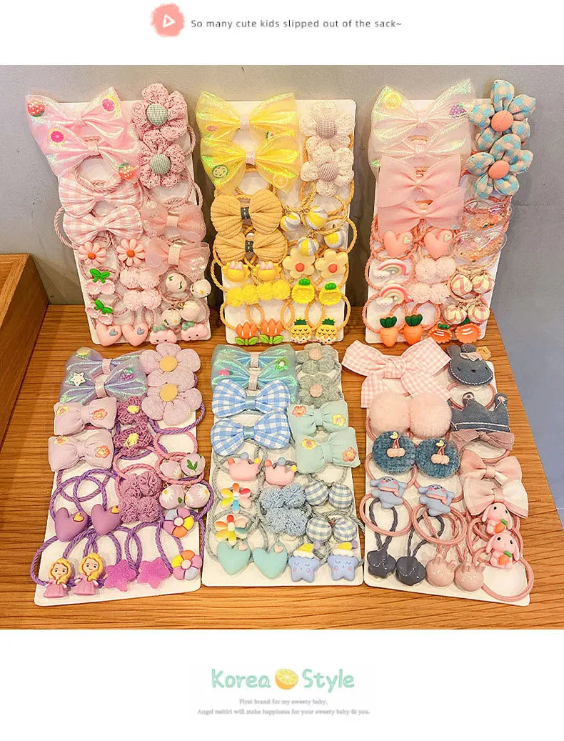 Flower Bow Tie Leather Band Headband Sweet Hair Accessories Baby Does Not Hurt Hair Lovely Headwear Hair Loop.