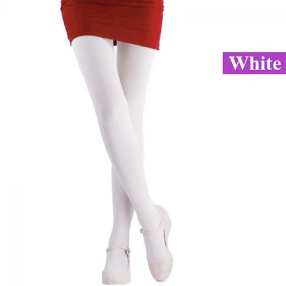 8 Colors Women's Spring Autumn Footed Thick 120D Opaque Stockings Pantyhose Tights