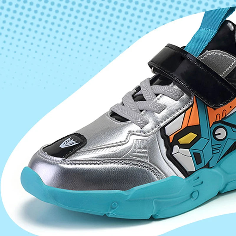 Kids Casual Shoes Boys Leather 5-15y Children Tennis Fashion Sneakers Toddlers Outdoor Cartoon Size 28-39.
