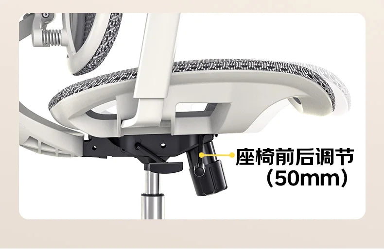 Drehbarer ergonomischer Sessel Design Fußstütze Executive Günstiger Bürostuhl Executive Europäische bequeme Silla Gamer-Möbel