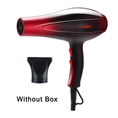 High-Power Ionic Hair Dryer Fast Heating and Hot/Cold 9 Gears Adjustment Home Professional Hairdryer Blow Dryer with Accessories