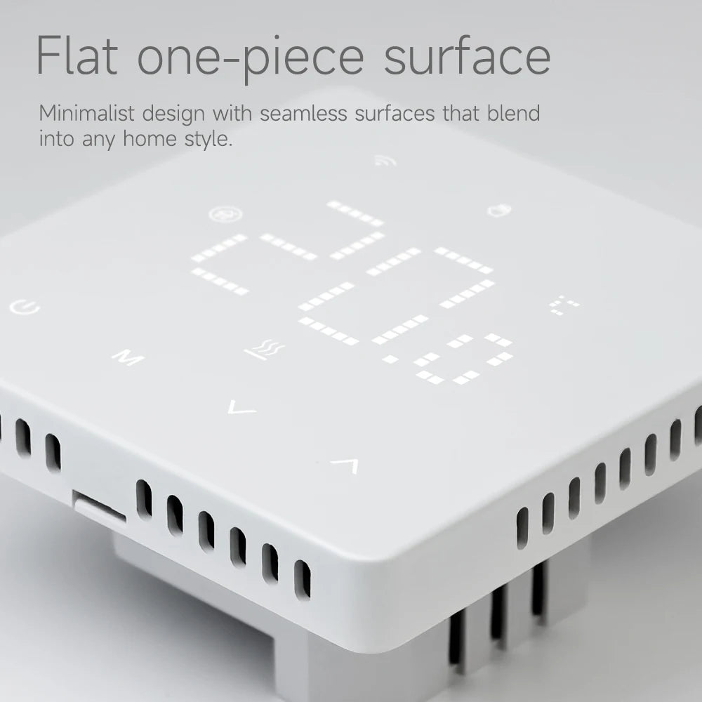 Beok Tuya Wifi Room Thermostat Underfloor Heating System Thermoregulator for Gas Boiler Electric Heating with Alexa Google Home.