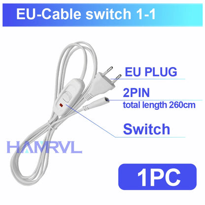 Hexagon Light Adjustable Suspension Rope and Splicing Connector All Copper 2Pin V/Y/L/T/I Cable LED Tube Lamp for Garage Ceiling