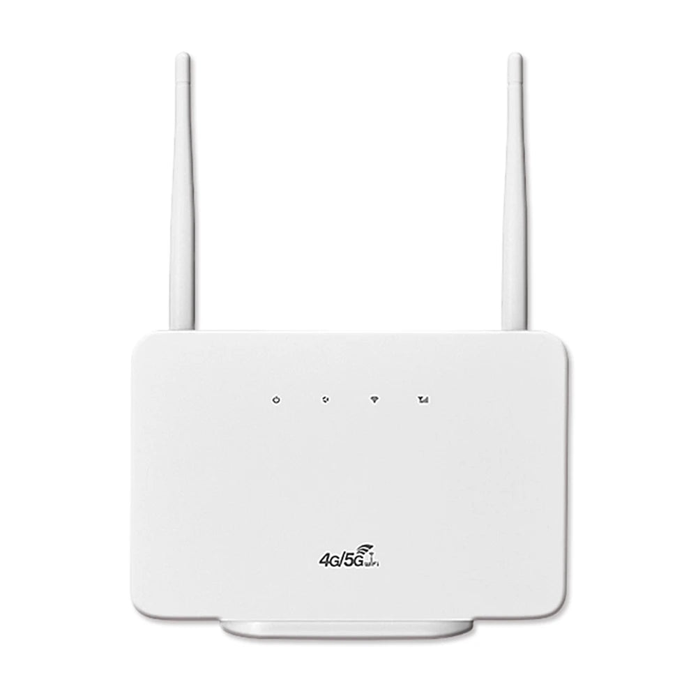 WiFi Router 300Mbps 4G Router Wireless Modem External Antenna with Sim Card Slot EU Plug Internet Connection.
