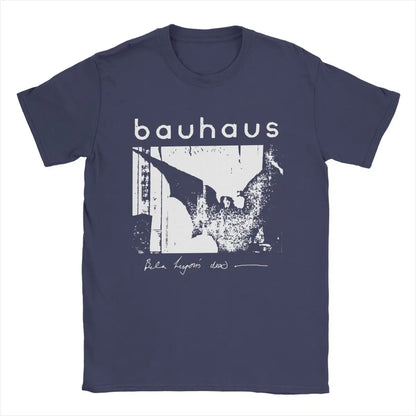 Bauhaus Bat Wings Bela Lugosis Dead T Shirt Men Cotton Amazing T-Shirt Crew Neck Tee Shirt Short Sleeve Tops Adult.
