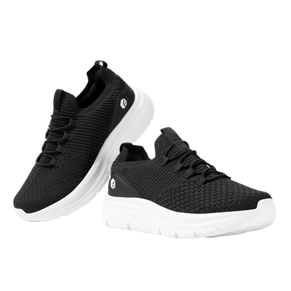 FitVille Herrenschuhe zum Hineinschlüpfen, leichte, breite Breite für Plattfüße, Plantarfasziitis, Fersenschmerzlinderung.